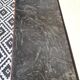 Walnut chest of drawers, black marble top