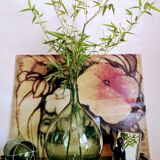 Demijohn in  green 12 litres