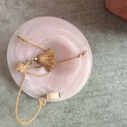 Art Deco glass paste chandelier