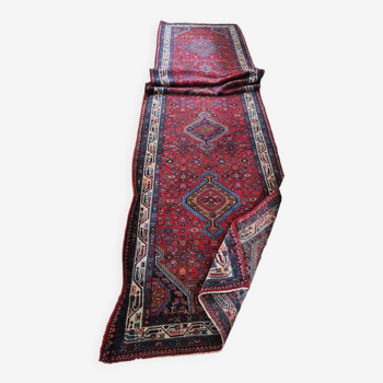 Luxueux tapis de coureur tribal Hamadam