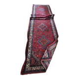 Luxueux tapis de coureur tribal Hamadam