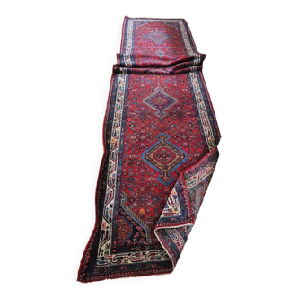 Luxurious Hamadam tribal runner rug