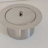 Designer stainless steel ice bucket