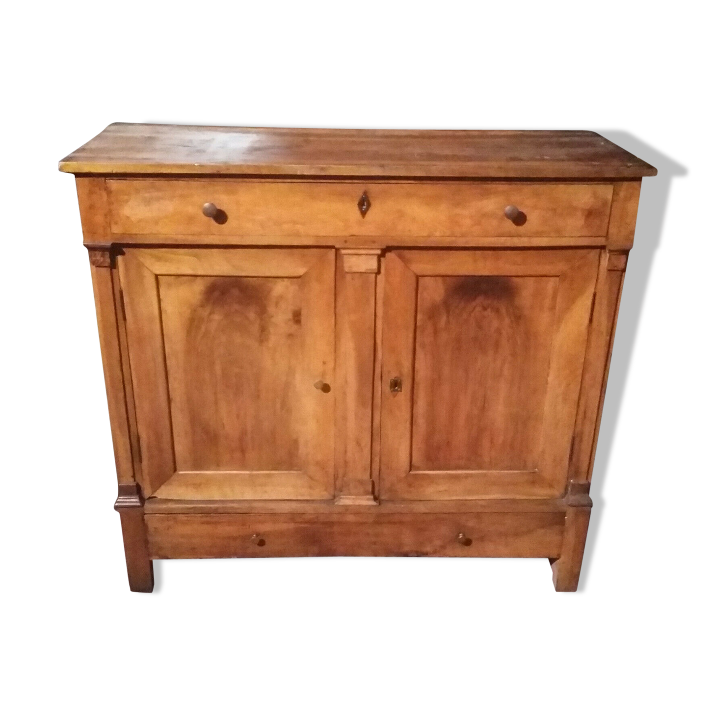 Buffet support in walnut empire era