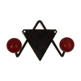 Two-ball patère
