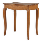 Table d'appoint vintage en chêne 1950