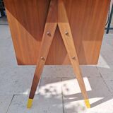 1960s desk with 3 drawers and compass legs