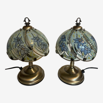 Paire de lampes tactiles