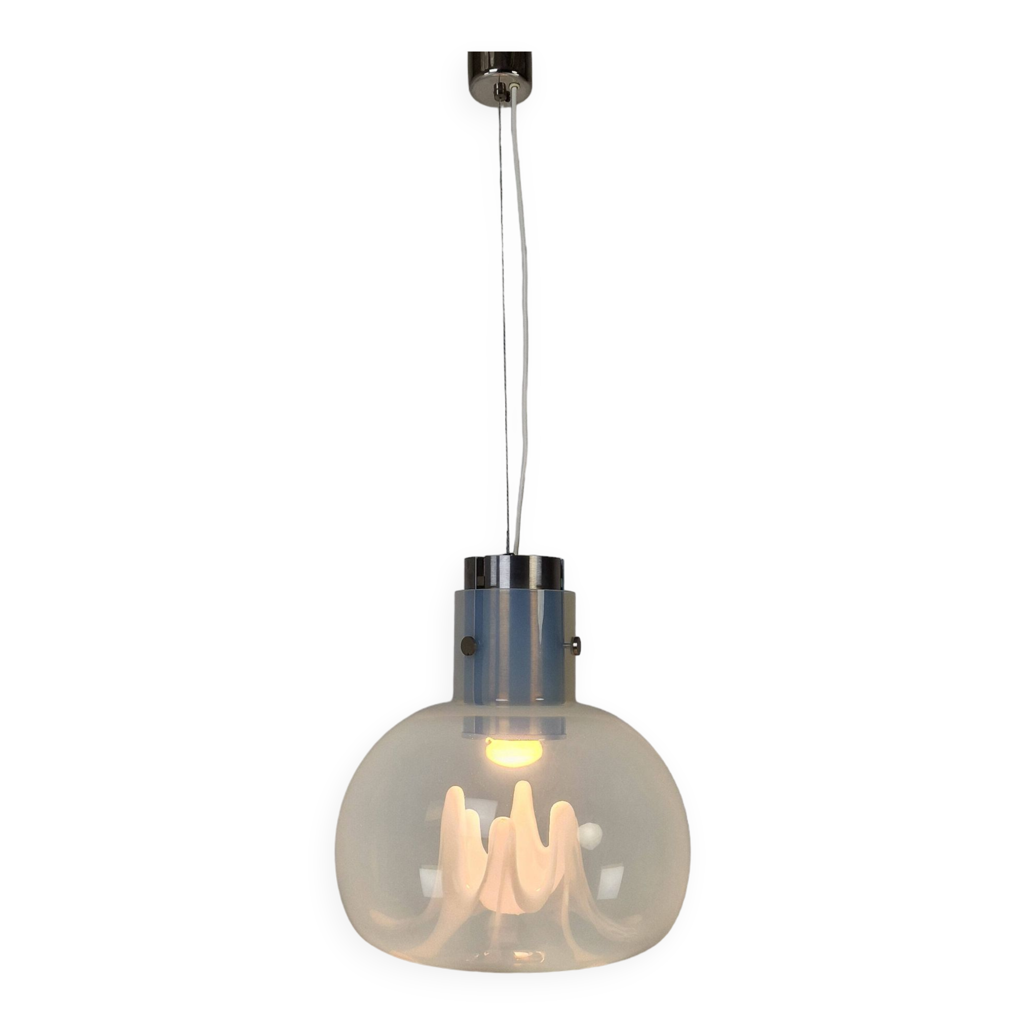 Murano Glass Pendant by Toni Zuccheri for VeArt, Italy 1970s