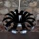 Suspension aluminium brossé  année 70