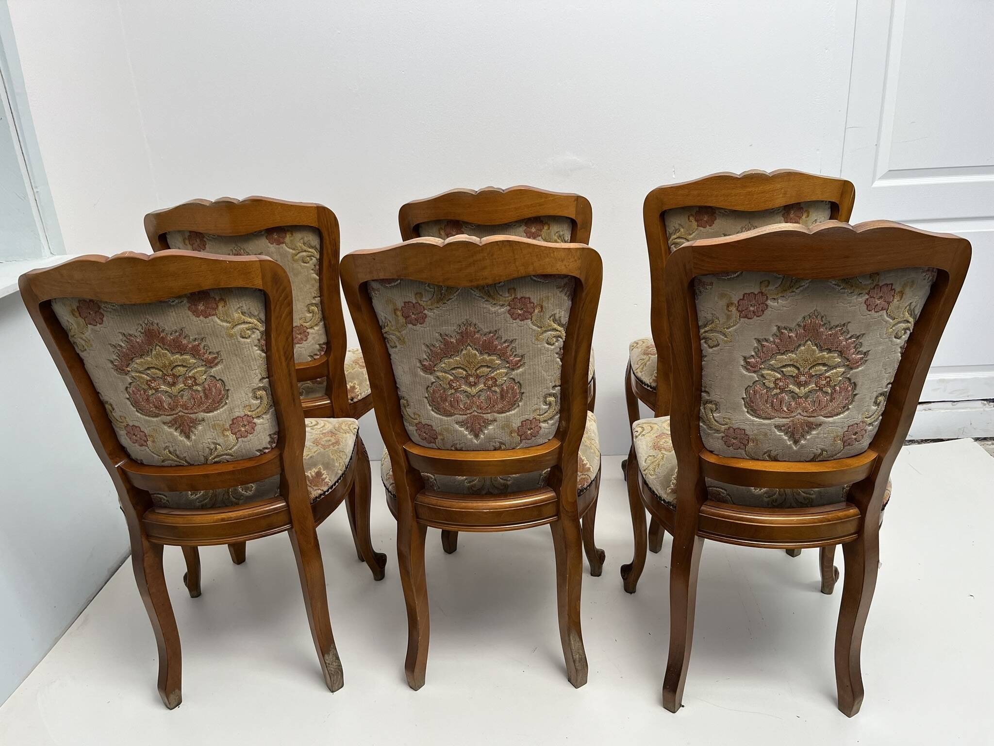 6 Louis XV style chairs