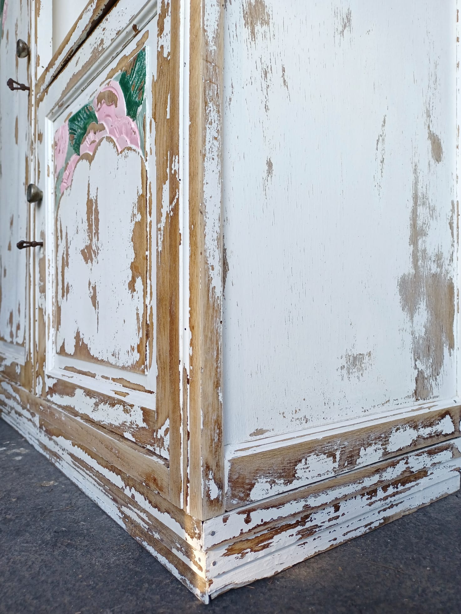 Asymmetrical Parisian art-deco wardrobe