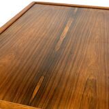 Vintage coffee table rosewood 70's design minimalist