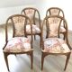 Directoire style gondola chairs