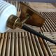 Wall light opaline and brass