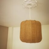 Jute pendant light