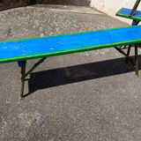 Set of 6 fairground benches