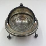 Ashtray in silver metal