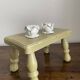 Tabouret pieds tournés