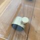 Plexiglas service with wheels