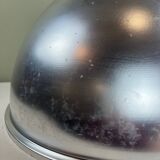 Rare industrial suspension Osram HQL – large aluminium reflector 53