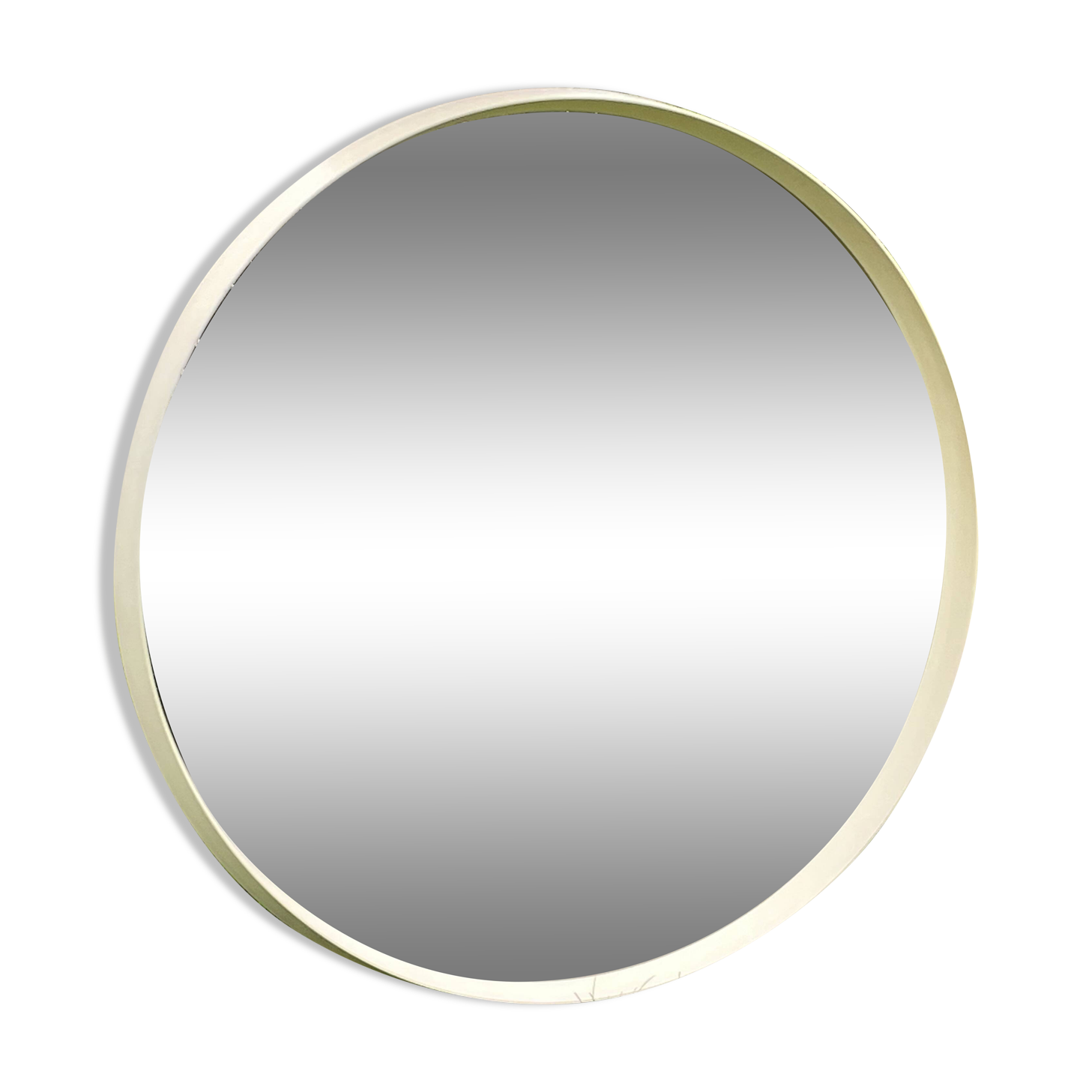 Very Large Vintage 1970's Trinity Plastic Mirror - 77cm Diameter