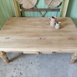Solid pine coffee table
