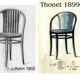 Chaise Fischel N°15E, vers 1915, no Thonet