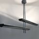 French Crown Halogen Pendant Chandelier from Maison Lucien Gau LG, 1980s