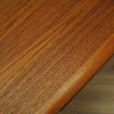 Teak table, Danish design, 1970s, made in Denmark