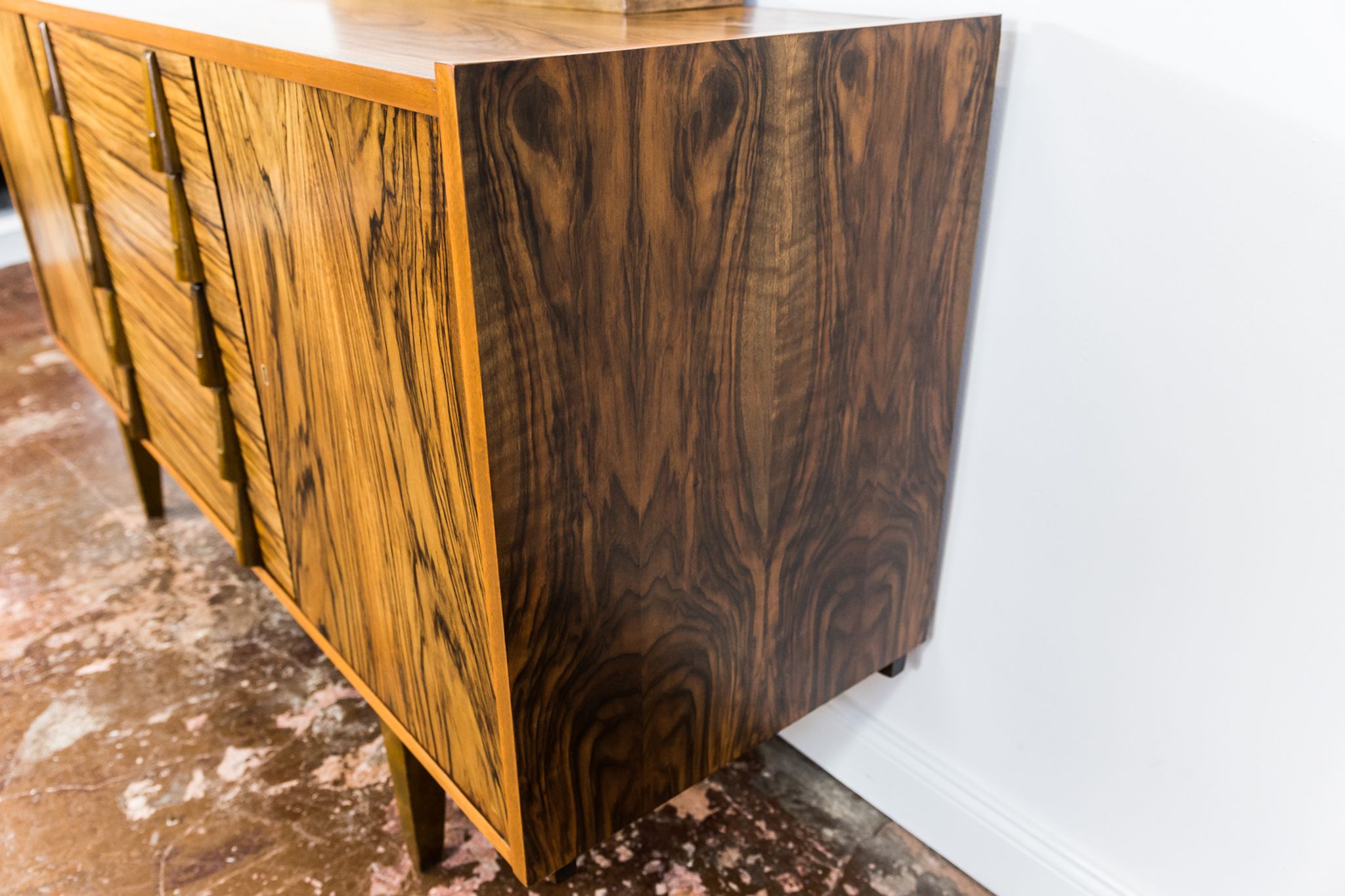 Sideboard by R. T. Hałas, Bydgoskie Fabryki Mebli, 1960's
