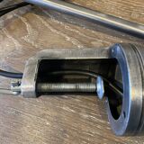 Jieldé desk lamp with 2 arms of 40cm and 25cm with a clamp base.