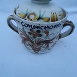 Earthenware pickle pot from Keraluc Quimper