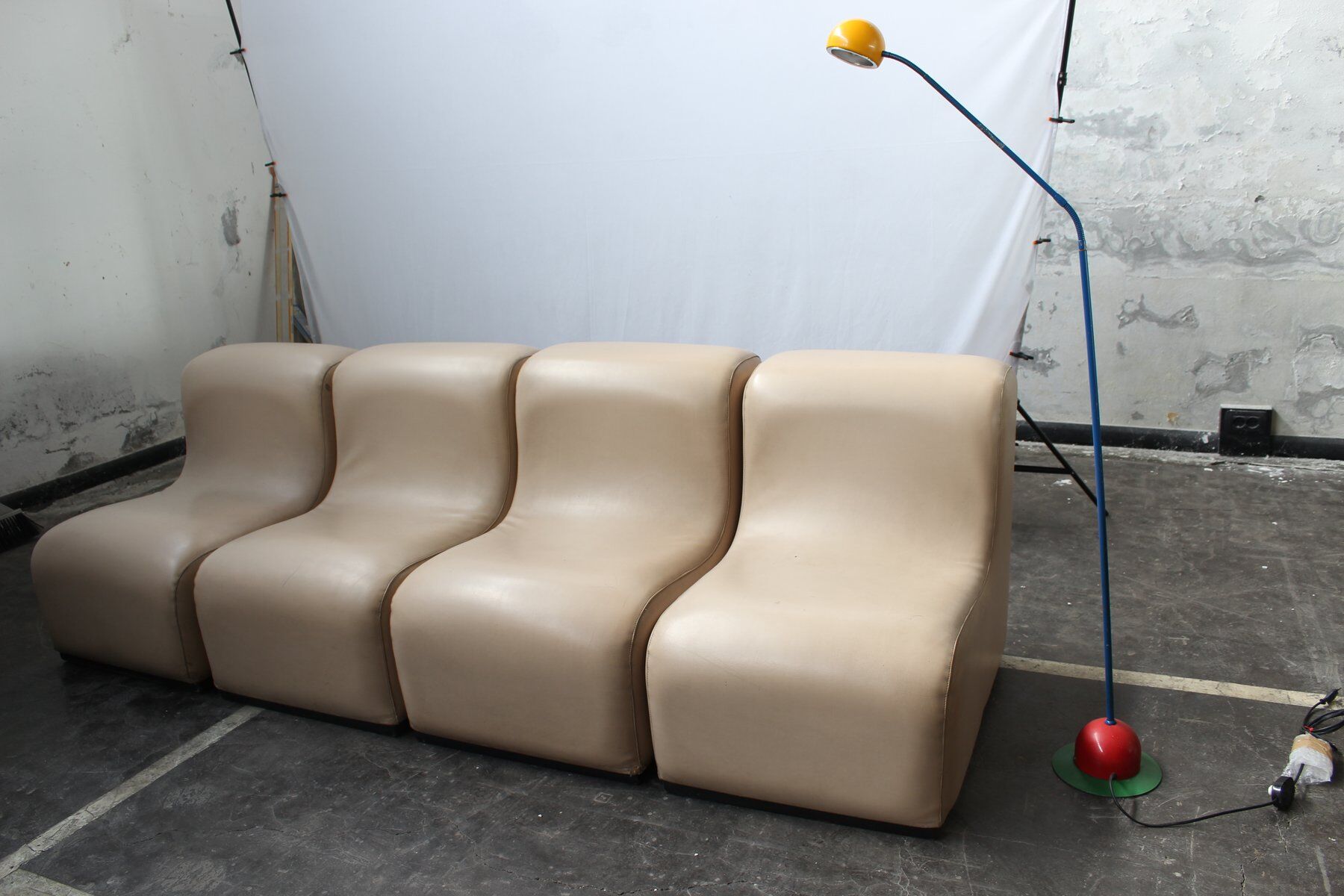 Vintage modular sofa Italy 1970s