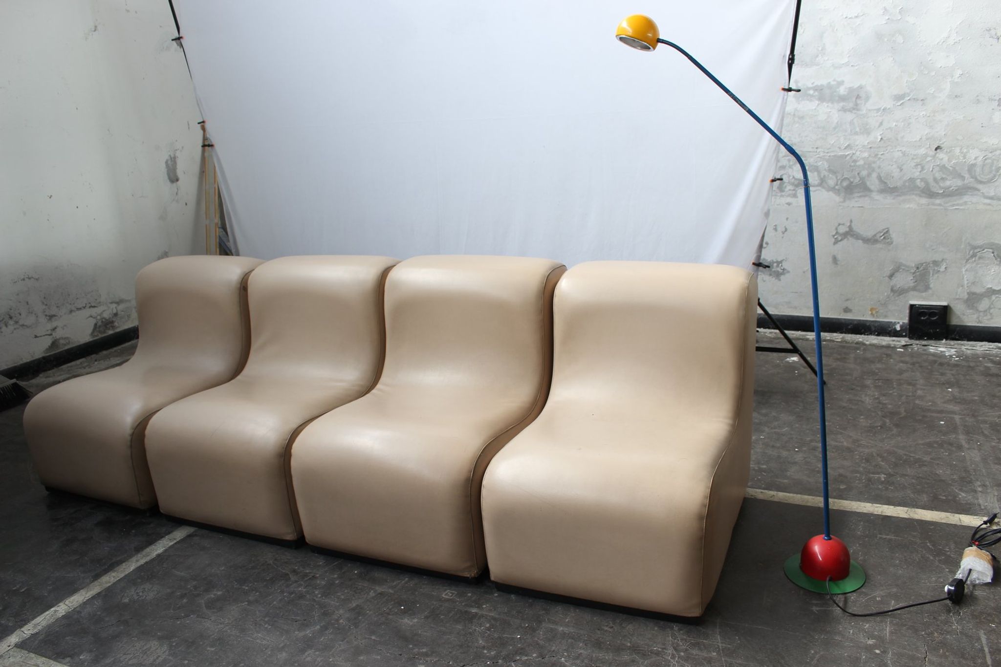 Vintage modular sofa Italy 1970s