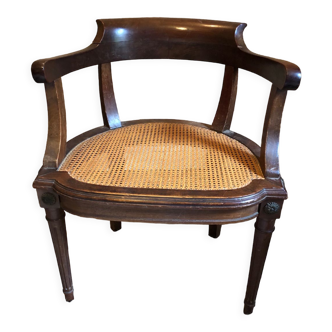 Fauteuil de bureau style Louis-Philippe