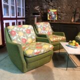 fauteuil chauffeuse  design vintage
