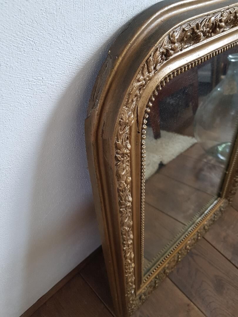 Old golden mirror 71x56cm