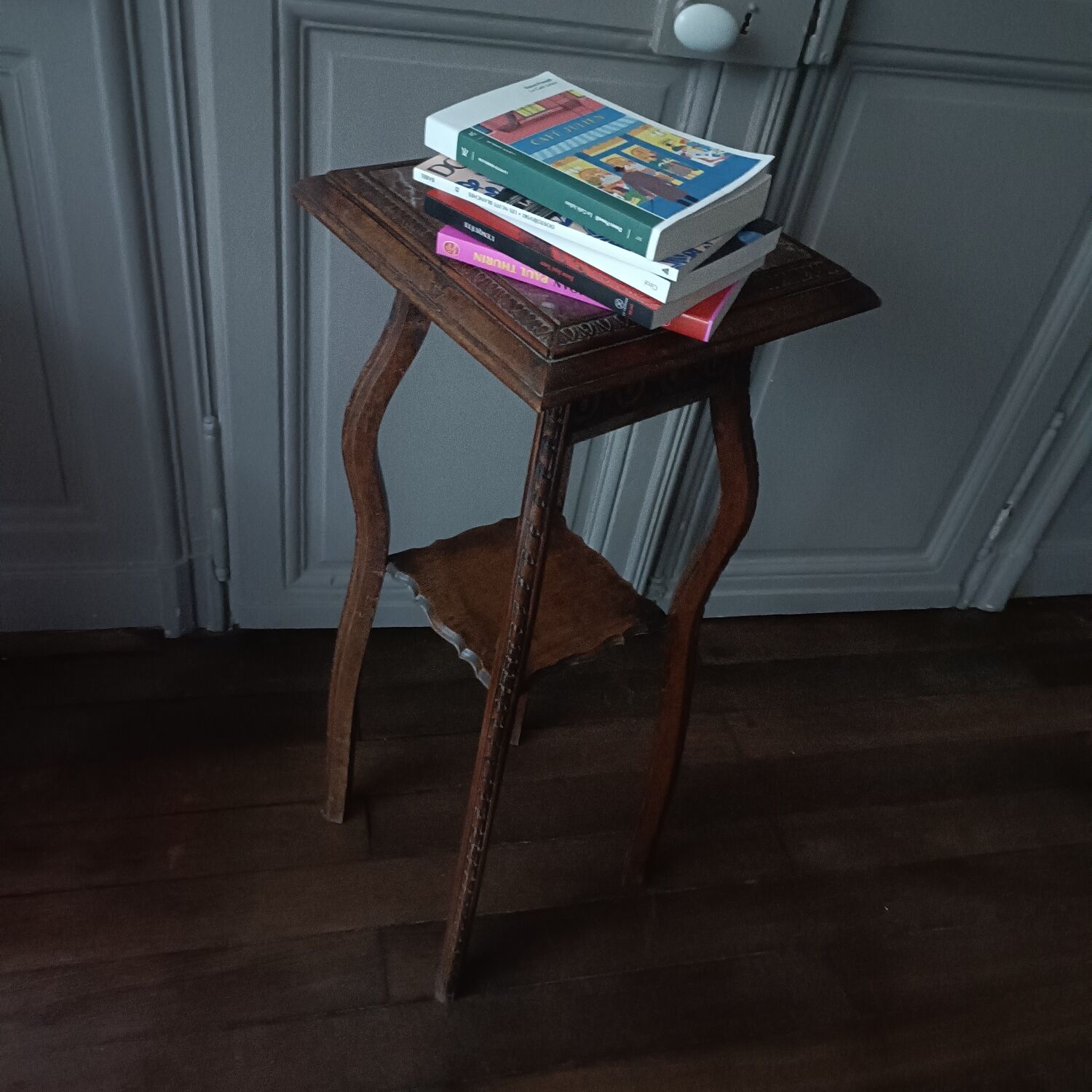 Side table, Art Deco accent table