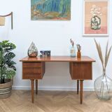 Scandinavian teak desk