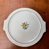 Longwy iron earth dessert service