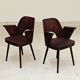 Paire de fauteuils en bois par Lubomir Hofmann pour Ton (Thonet) , 1960