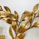 Large Hollywood Regency Palm Leaf Wall Lamp by Hans Kögl