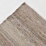 6x10 Brown and Beige Living Room Kilim Rug, 199x306Cm