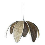 Lotus flower pendant light