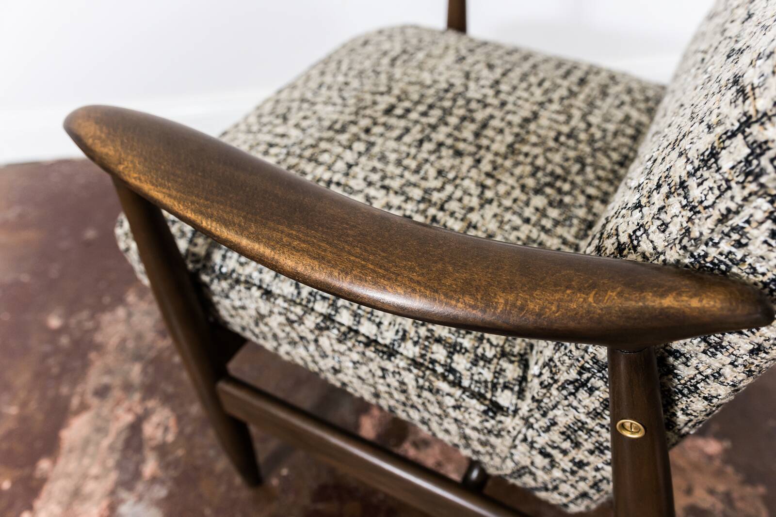 Vintage Armchair GFM-87 by Juliusz Kędziorek, Poland, 1960s