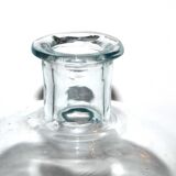 Bouteille d'apothicaire - bonbonne ancienne en verre soufflé bleuté Pharmacie