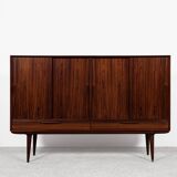 Midcentury Danish highboard Model 13 in rosewood by Omann Jun 1960s