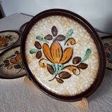 6 Boch Corfu dessert plates