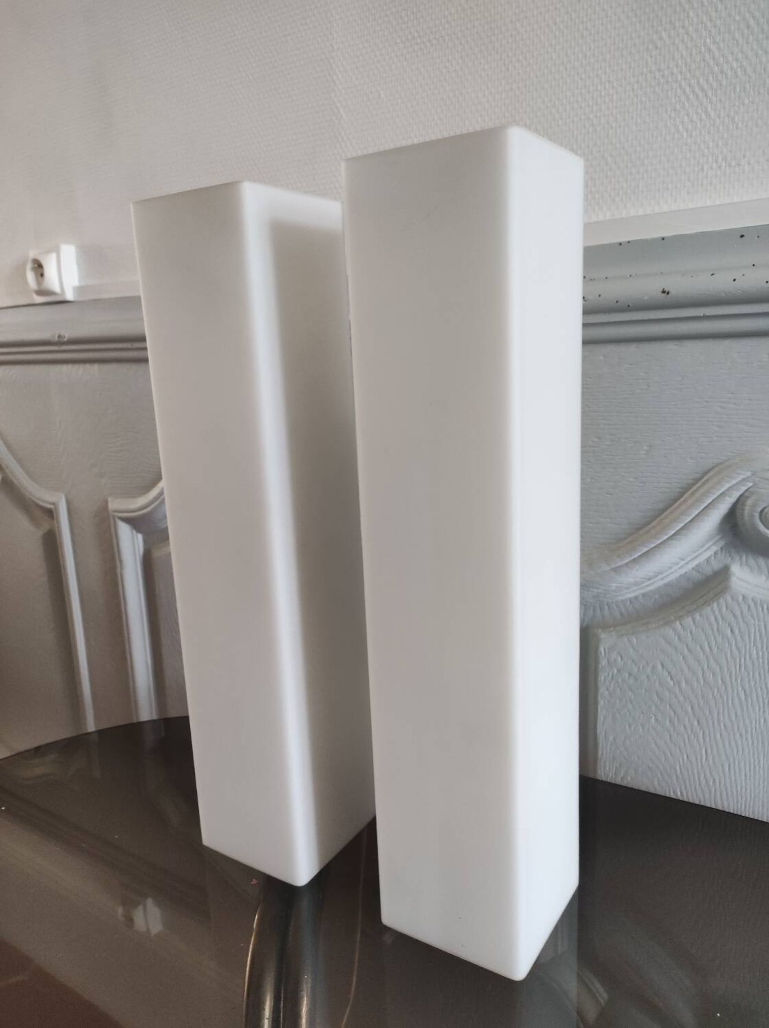 Pair of Staff Leuchten wall lights from the 1960s.